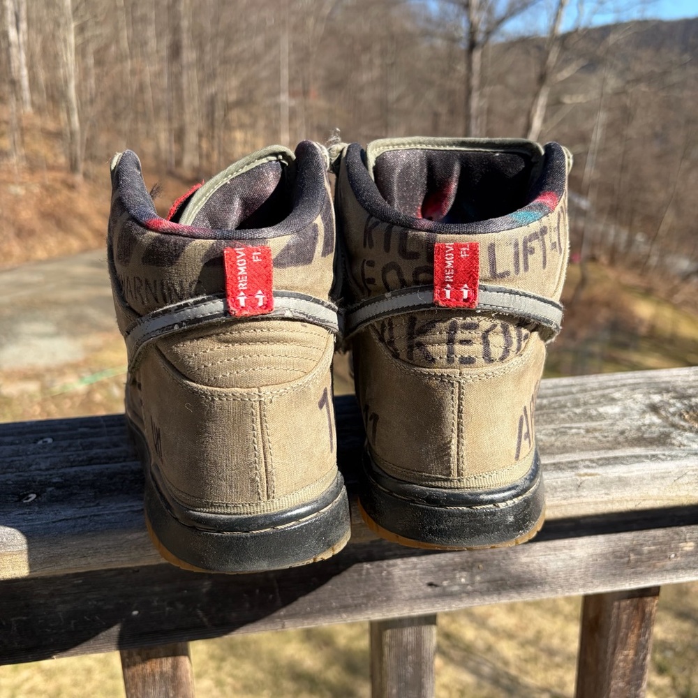 NIKE Dunk Premium Qs High Galaxy Size 10 *FLAWED READ* - Picture 3 of 12